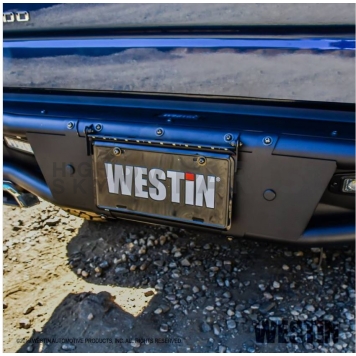 Westin Automotive Bumper Outlaw 1-Piece Design Steel Black - 5881215-4