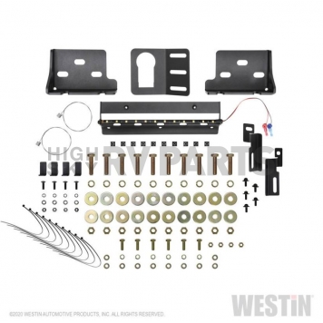 Westin Automotive Bumper Outlaw 1-Piece Design Steel Black - 5881215-7