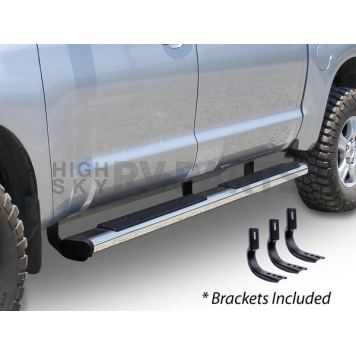 Go Rhino Nerf Bar 6 Inch Stainless Steel Oval - 686404687PS