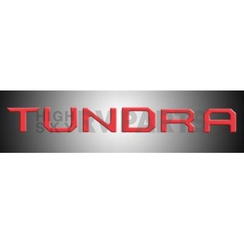 Recon Accessories Emblem - Tundra Lettering Tailgate - 264281RD