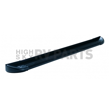 Lund International Running Board Black Aluminum Stationary - 291140
