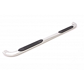 Lund Nerf Bar Stainless Steel Oval 4 Inch - Curved - 23288963