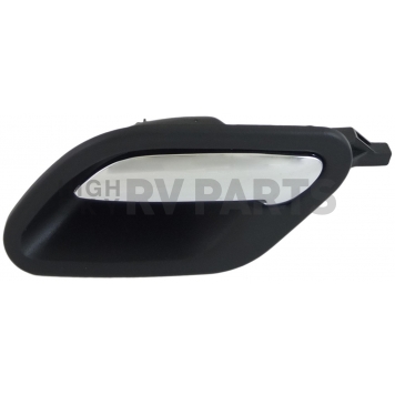 Help! By Dorman Interior Door Handle - Plastic Black Housing With Silver Lever Single - 83018