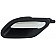 Help! By Dorman Interior Door Handle - Plastic Black Housing With Silver Lever Single - 83018