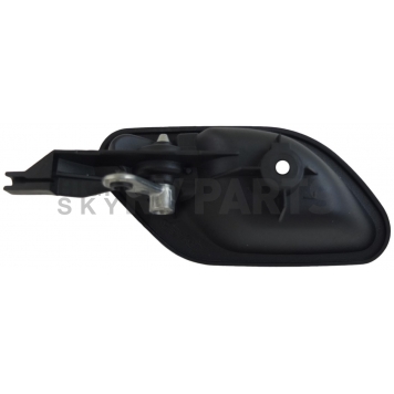 Help! By Dorman Interior Door Handle - Plastic Black Housing With Silver Lever Single - 83018-1