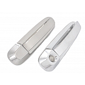 All Sales Exterior Door Handle -  Polished Aluminum Set Of 2 - 401