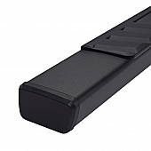 TrailFX Nerf Bar 4 Inch Black Powder Coated Steel - A4002B
