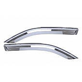 Putco Rainguard - Chrome Plated Plastic Set Of 2 - 480072