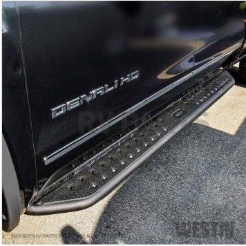 Westin Automotive Nerf Bar 2 Inch Steel Black Textured Electro-Coated - 58-53725-4