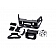 Warn Bumper One Piece Angled Design Steel Black - 101702
