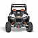 Warn Bumper One Piece Angled Design Steel Black - 101702