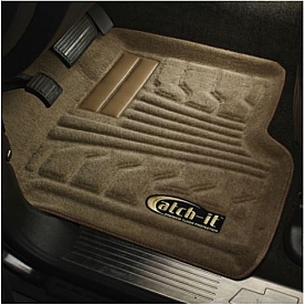Lund Floor Liner Tan Synthetic Fiber Molded-Fit Set of 2 - 583142-T