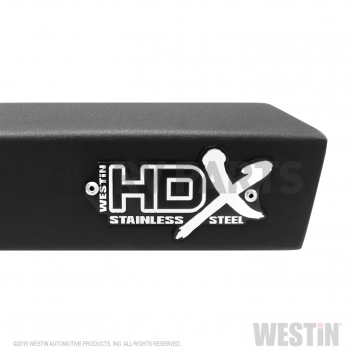 Westin Automotive Nerf Bar 3 Inch Stainless Steel Black Powder Coated - 56-137152-6