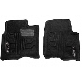 Lund Floor Liner Black Synthetic Fiber Molded-Fit Set of 2 - 583142-B