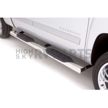 Lund Nerf Bar Stainless Steel Oval 6 Inch - Straight - 24310568-1