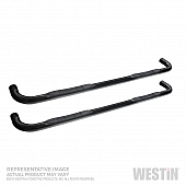 Westin Automotive Nerf Bar 3 Inch Steel Black Powder Coated - 23-4125