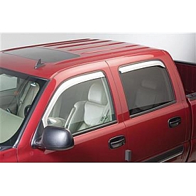 Putco Rainguard - Chrome Plated Plastic Set Of 2 - 480138