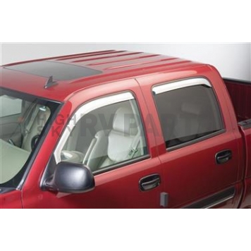 Putco Rainguard - Chrome Plated Plastic Set Of 2 - 480138