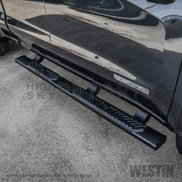 Westin Automotive Nerf Bar 5 Inch Aluminum Black Powder Coated - 28-51265-2