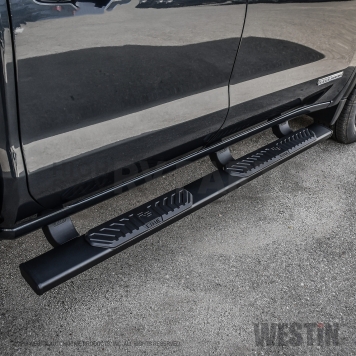Westin Automotive Nerf Bar 5 Inch Aluminum Black Powder Coated - 28-51265-4