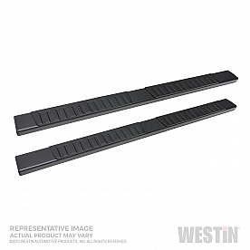 Westin Automotive Nerf Bar 6 Inch Aluminum Black Powder Coated - 28-71265