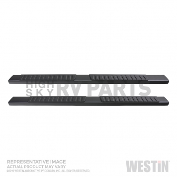 Westin Automotive Nerf Bar 6 Inch Aluminum Black Powder Coated - 28-71265-1