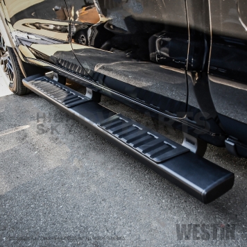 Westin Automotive Nerf Bar 6 Inch Aluminum Black Powder Coated - 28-71265-3