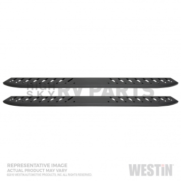 Westin Automotive Running Board Black Textured Powder Coated Steel Stationary - 28-81265-1