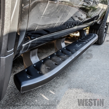 Westin Automotive Running Board Black Textured Powder Coated Steel Stationary - 28-81265-2