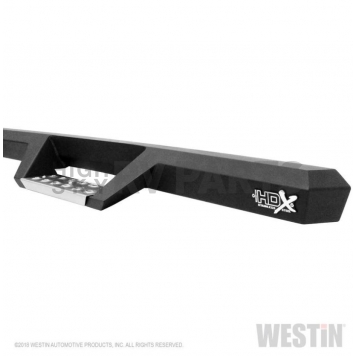Westin Automotive Nerf Bar 3 Inch Stainless Steel Black Powder Coated - 56-141252-5
