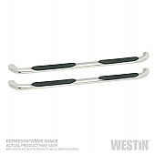 Westin Automotive Nerf Bar 4 Inch Stainless Steel Polished - 21-4120