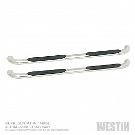 Westin Automotive Nerf Bar 4 Inch Stainless Steel Polished - 21-4120