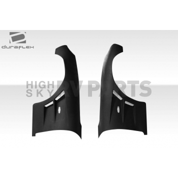 Extreme Dimensions Fender - Fiberglass Black Primered Set Of 2 - 109059-5