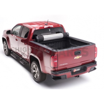 BAK Industries Tonneau Cover Hard Roll-Up Black Gloss Aluminum/ Vinyl - 39120-2