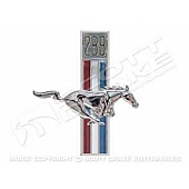 Goodmark Industries Emblem - Horse Metal - FM130671R