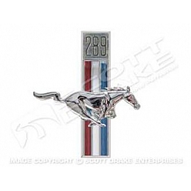 Goodmark Industries Emblem - Horse Metal - FM130671R