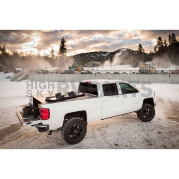BAK Industries Tonneau Cover Hard Roll-Up Black Gloss Aluminum/ Vinyl - 39131-5