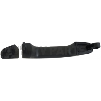 Help! By Dorman Exterior Door Handle - Plastic Black Single - 82393-1