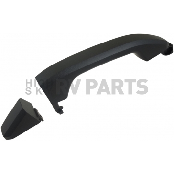 Help! By Dorman Exterior Door Handle - Plastic Black Single - 82393-2