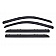 Auto Ventshade (AVS) Rainguard - Smoke Acrylic Set Of 4 - 194536