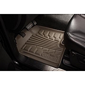 Lund Floor Liner Tan Vinyl Molded-Fit Set of 2 - 283111-T