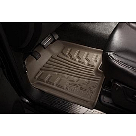 Lund Floor Liner Tan Vinyl Molded-Fit Set of 2 - 283111-T