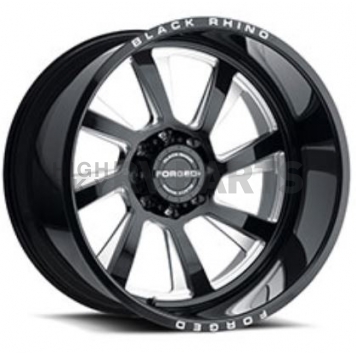 Black Rhino Wheel Blaster - 22 x 14 Black With Natural Accents - 2214BLR-66140B12L