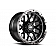 Grid Wheel GD13 - 22 x 12 Black - GD1322120237S408