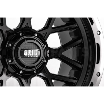 Grid Wheel GD13 - 22 x 12 Black - GD1322120237S408-3