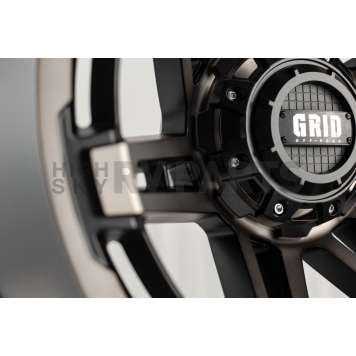 Grid Wheel GD12 - 22 x 12 Black - GD1222120237T408-4