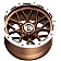 Grid Wheel GD13 - 22 x 12 Bronze With Natural Lip - GD1322120237Z408