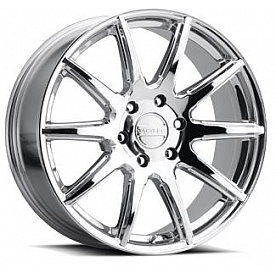 RaceLine Wheel 159C Spike 22 x 9.5 Silver - 159C-229560+15