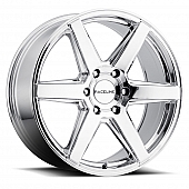 RaceLine Wheel 22 Diameter 15 Offset Aluminum Silver Single