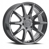 RaceLine Wheel 159G Spike 22 x 9.5 Gun Metal - 159G-229560+15